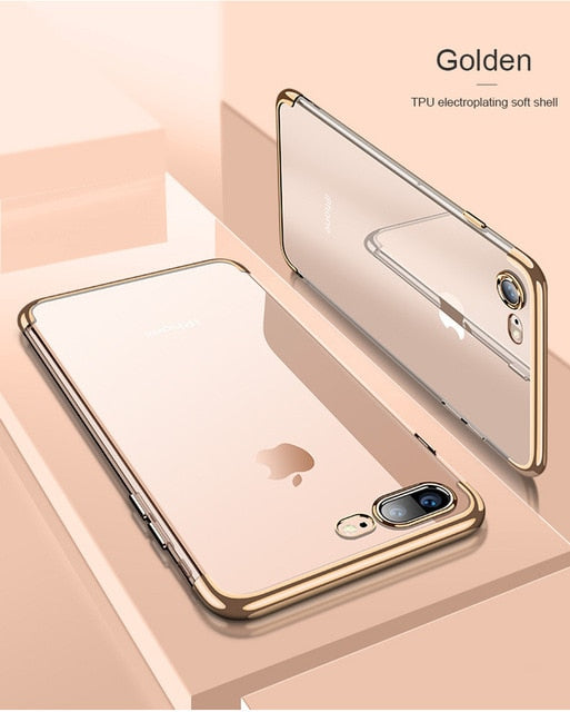 Silicon Clear Soft Case for iPhone X 10 XS Max XR - carolay.co phone case shop