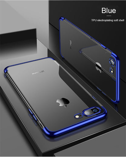 Silicon Clear Soft Case for iPhone X 10 XS Max XR - carolay.co phone case shop