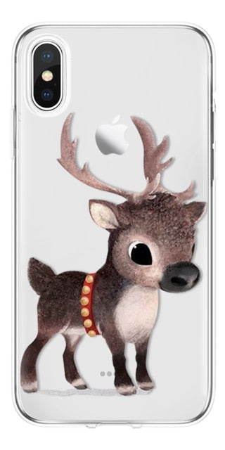 Merry Christmas Cover Case - iPhone 6 6S 8 7 Plus XR X - carolay.co phone case shop