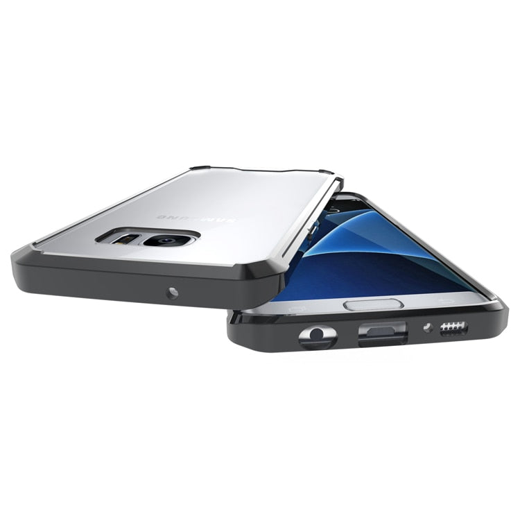 Case Hybrid Hard Clear Bumper Case for Samsung Galaxy - carolay.co