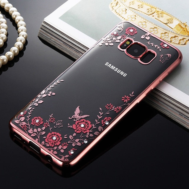 Soft Flower case For Samsung Galaxy S8 - carolay.co phone case shop