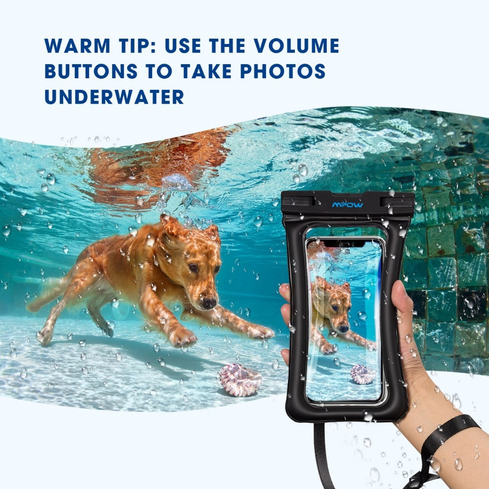 IPX8 Waterproof Bag Case Universal Swim Case for Phone - carolay.co