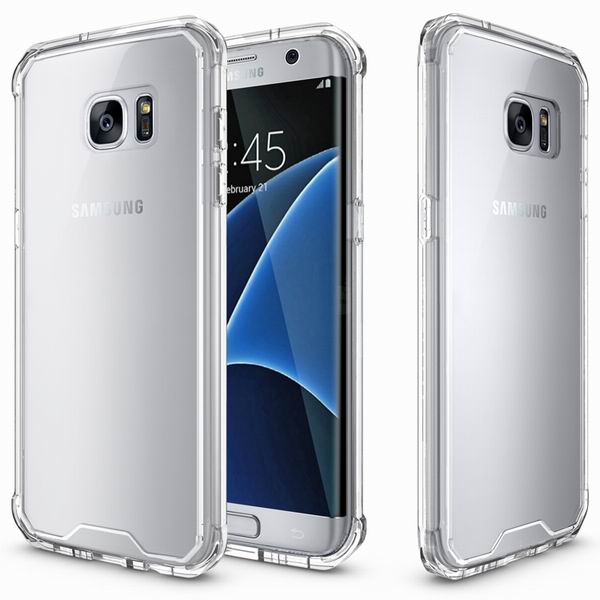 Case Hybrid Hard Clear Bumper Case for Samsung Galaxy - carolay.co