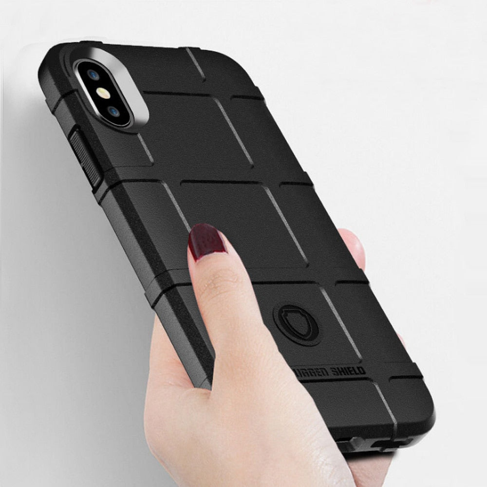 Matte Case Fall Armor Scratch Resistant Hard Rubber for iPhone - carolay.co