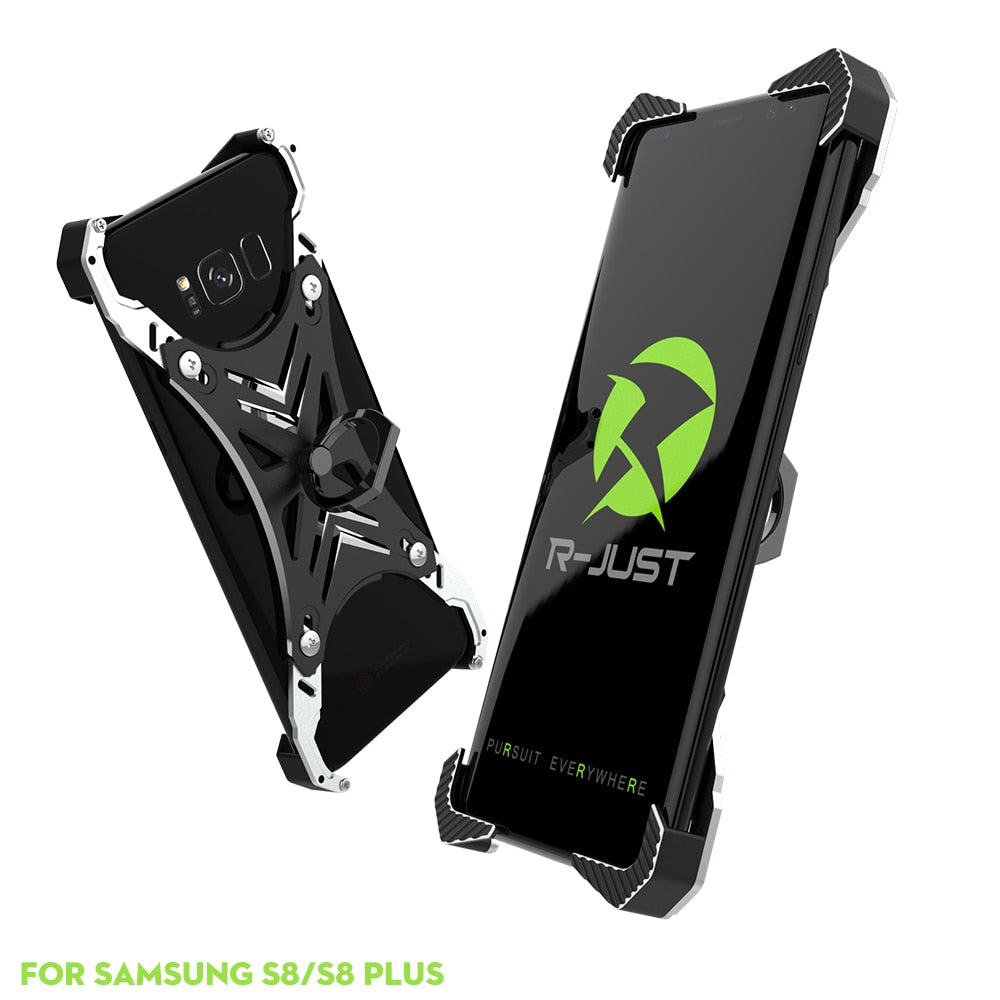 R-JUST Case Aluminum Alloy Adjustable Case Mobile Phone Bracket Case - carolay.co