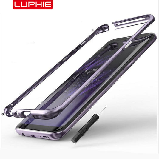 Case Shockproof Aluminum Curved Metal for Samsung Galaxy S8 Plus - carolay.co