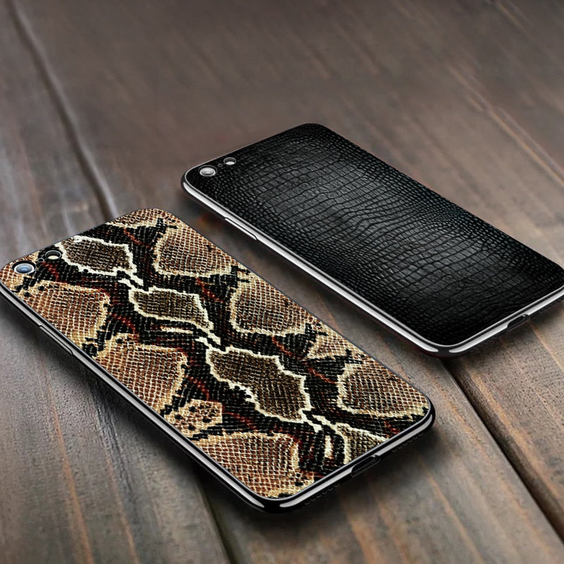 Cases Snakeskin Zebra Leopard Crocodile for iPhone - carolay.co