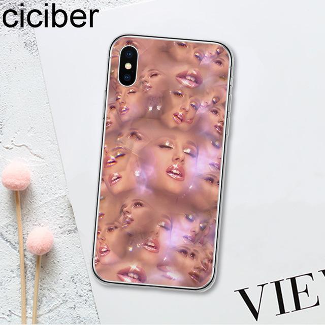 Ariana Grande AG Sweetener Soft Silicon Clear for iPhone - carolay.co