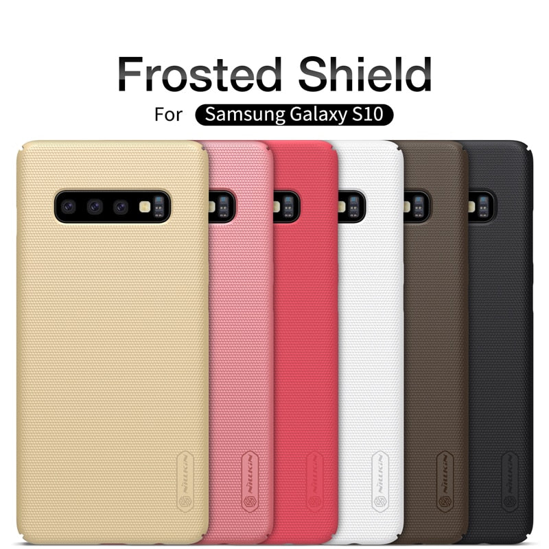 Nillkin Frosted Shield PC Hard Back Case for Samsung Galaxy S10 - carolay.co phone case shop