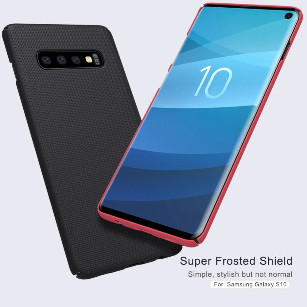 Nillkin Frosted Shield PC Hard Back Case for Samsung Galaxy S10 - carolay.co phone case shop