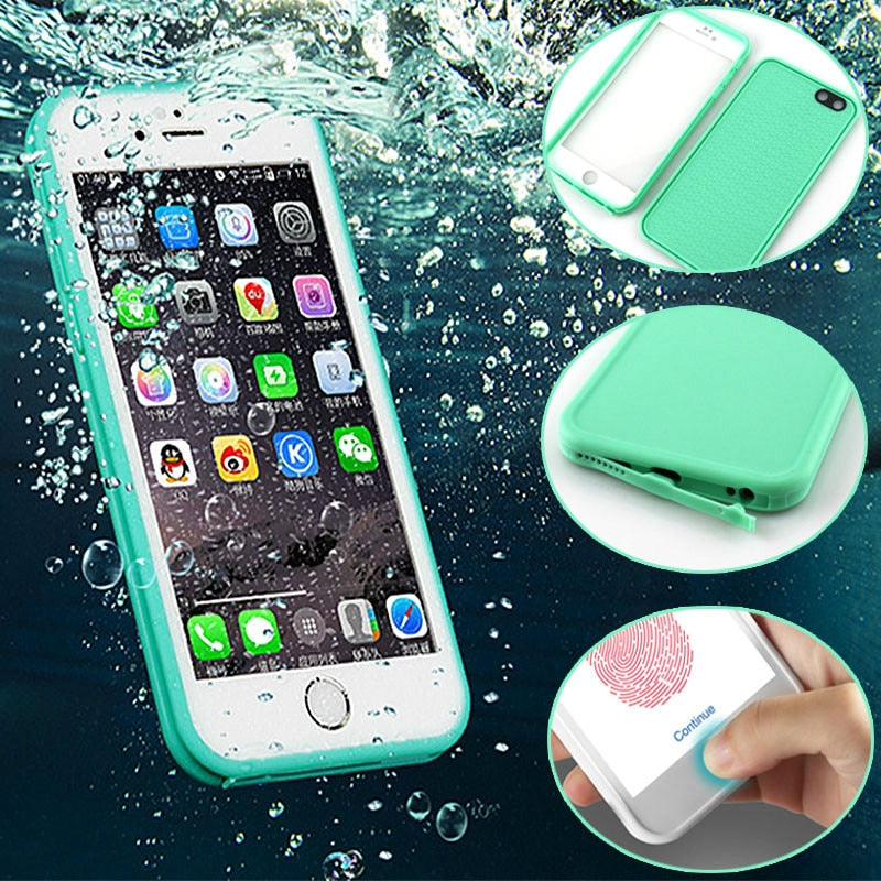 Waterproof Shockproof case cover for iphone 7 6 6s Plus 5 5s XS MAX - carolay.co phone case shop