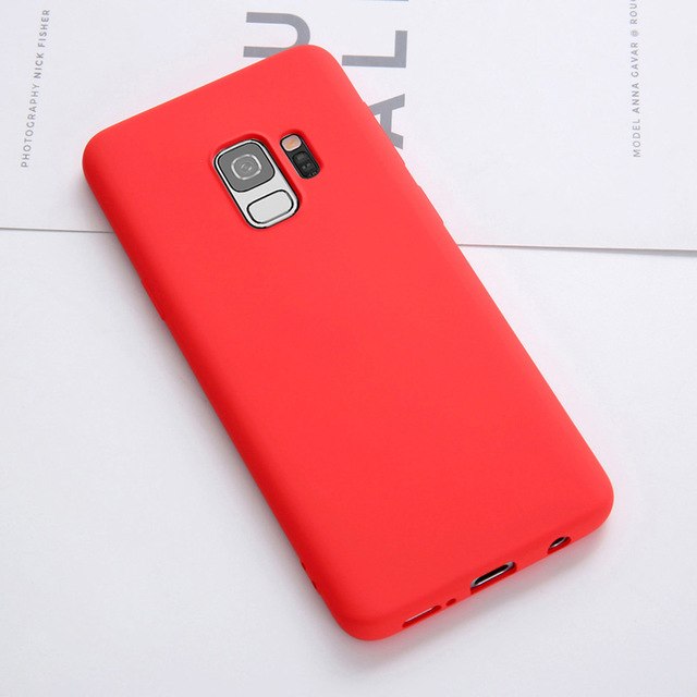 Luxury Soft Liquid Silicone Cases For Samsung Galaxy S8 - carolay.co phone case shop