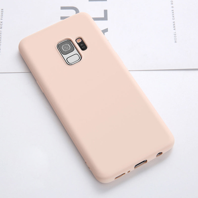 Luxury Soft Liquid Silicone Cases For Samsung Galaxy S8 - carolay.co phone case shop