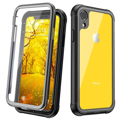 Full-body Rugged Clear Bumper Case With Built-in Screen Protector - carolay.co