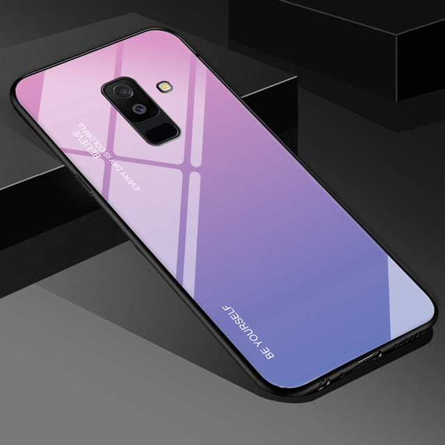 Tempered Glass Case For Samsung Galaxy S10 - carolay.co phone case shop