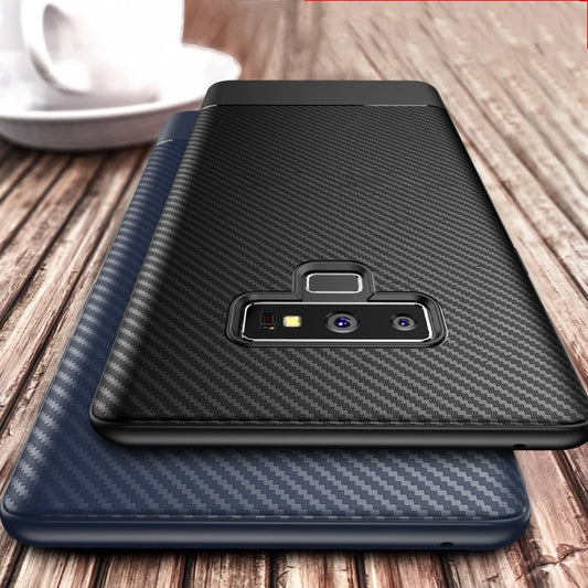 Carbon fiber case for Samsung Galaxy Note 9 S10 Plus  S8 S9 S10 - carolay.co