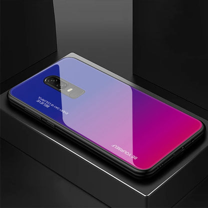 Case for OnePlus Tempered Glass Gradient Case Back Cover - carolay.co