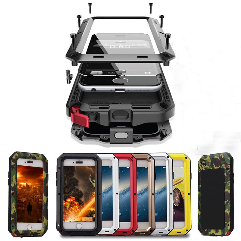 Doom armor Metal Aluminum phone Case for iPhone - carolay.co