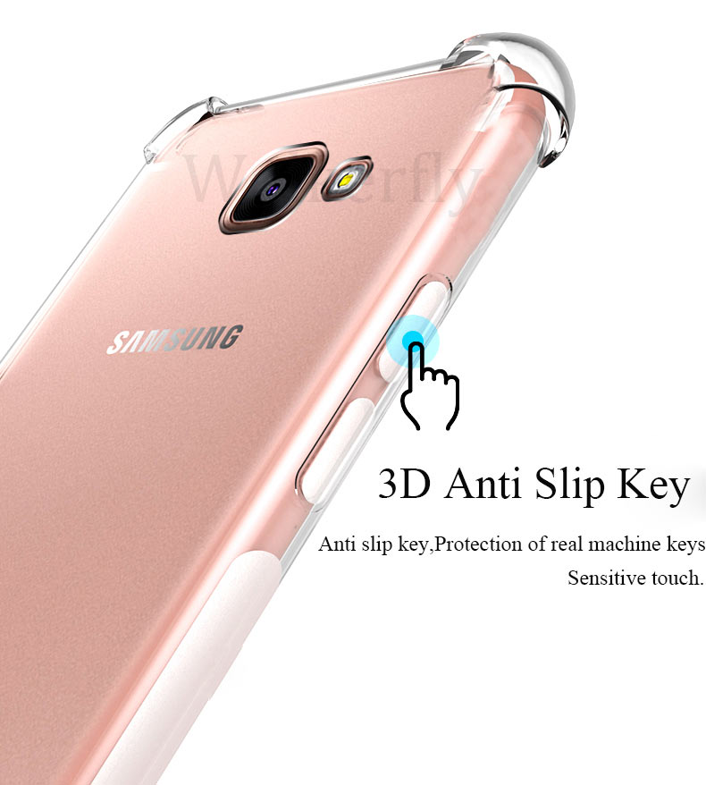 Shockproof Clear Soft Silicone Armor Case for Samsung Galaxy  S10 Plus - carolay.co phone case shop