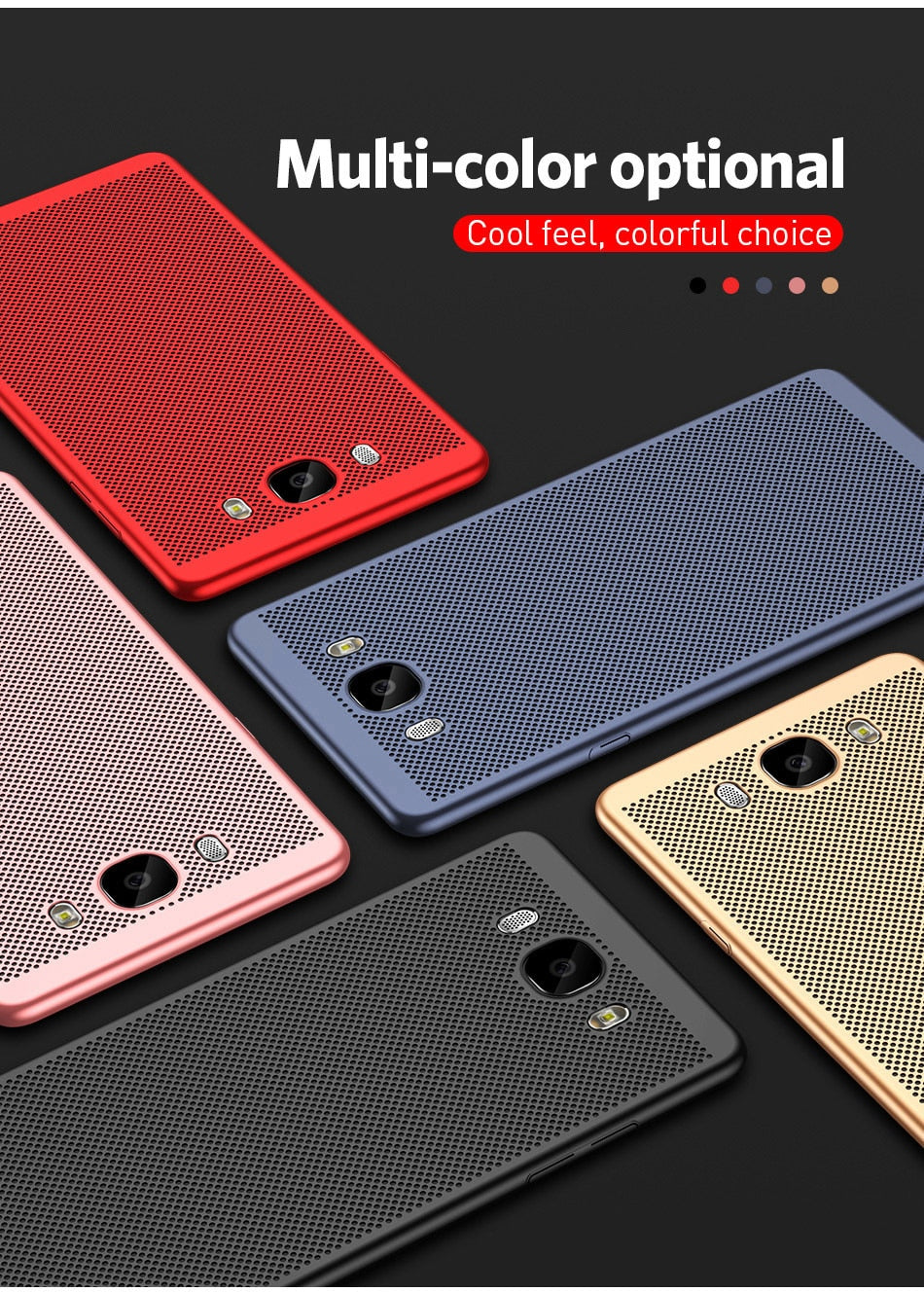 Case Fashion Hollow Heat Dissipation for Samsung - carolay.co