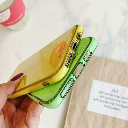 Plating Soft Slim Hybrid Shockproof Case For iPhone - carolay.co