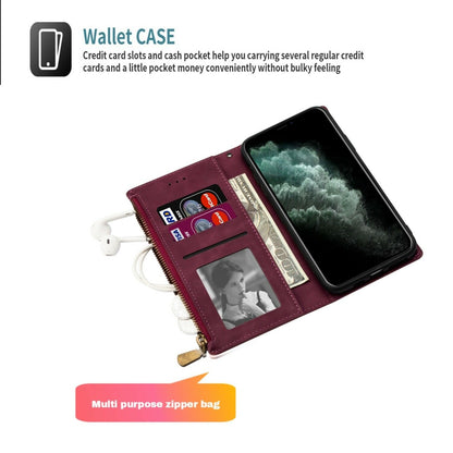 Funda Magnetic Shockproof Protective Card Holder For iPhone - carolay.co