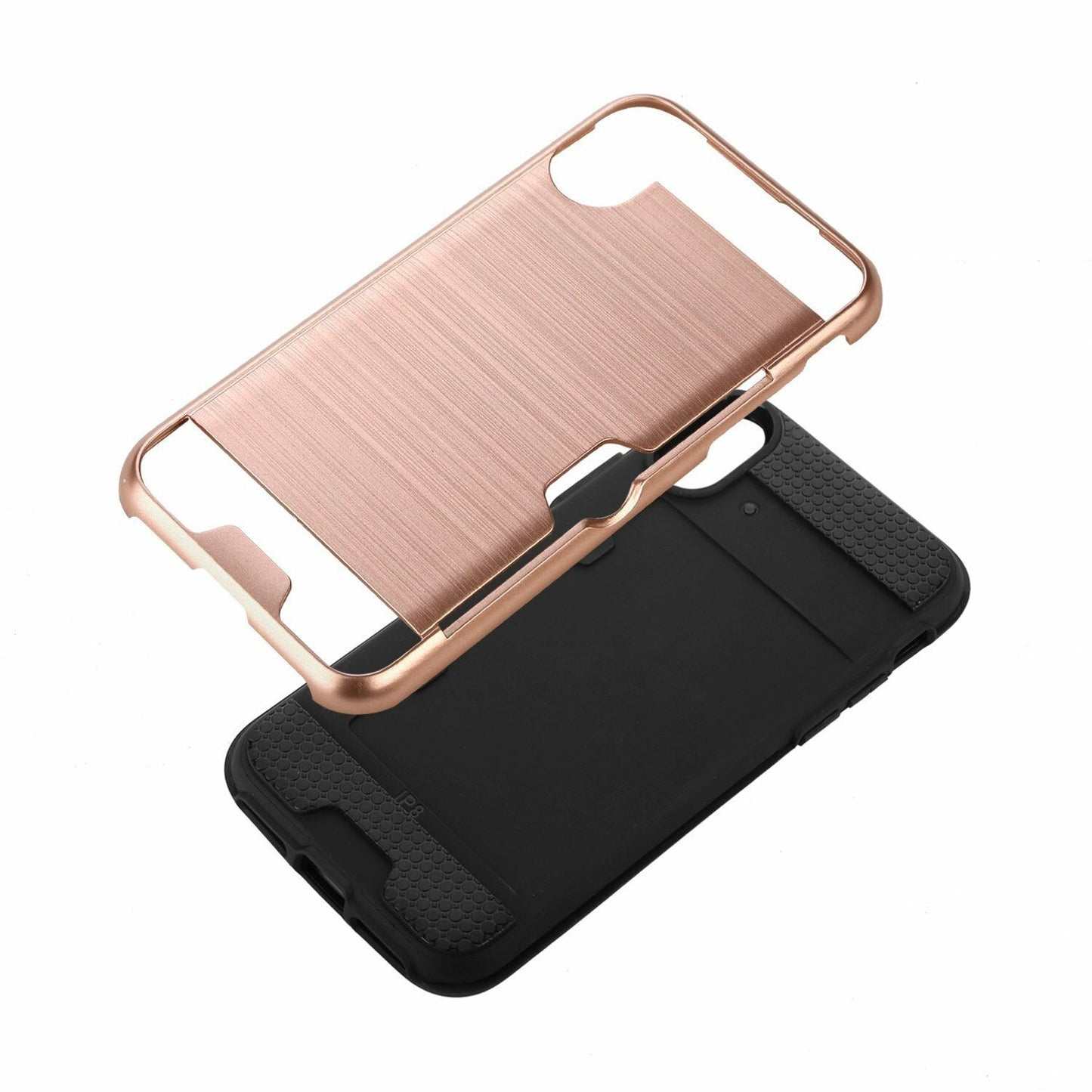 Case Fits Card Wallet Shockproof Bumper Hard Protective for iPhone - carolay.co