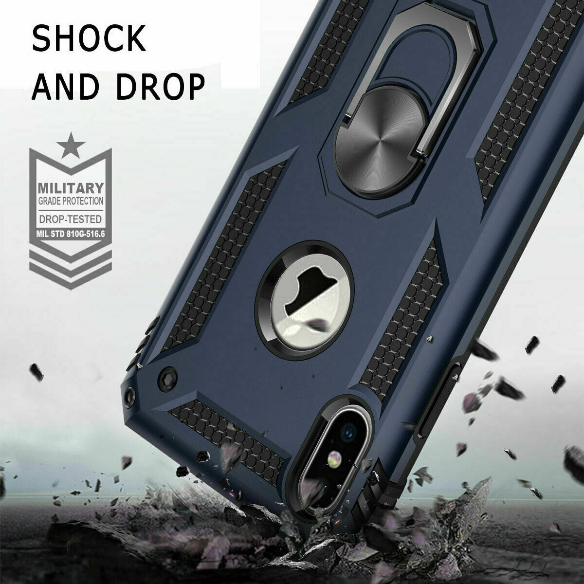 Case Shockproof Rubber Hard For iPhone - carolay.co