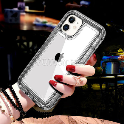 Clear Crystal Case Clip Belt Stand for iPhone - carolay.co