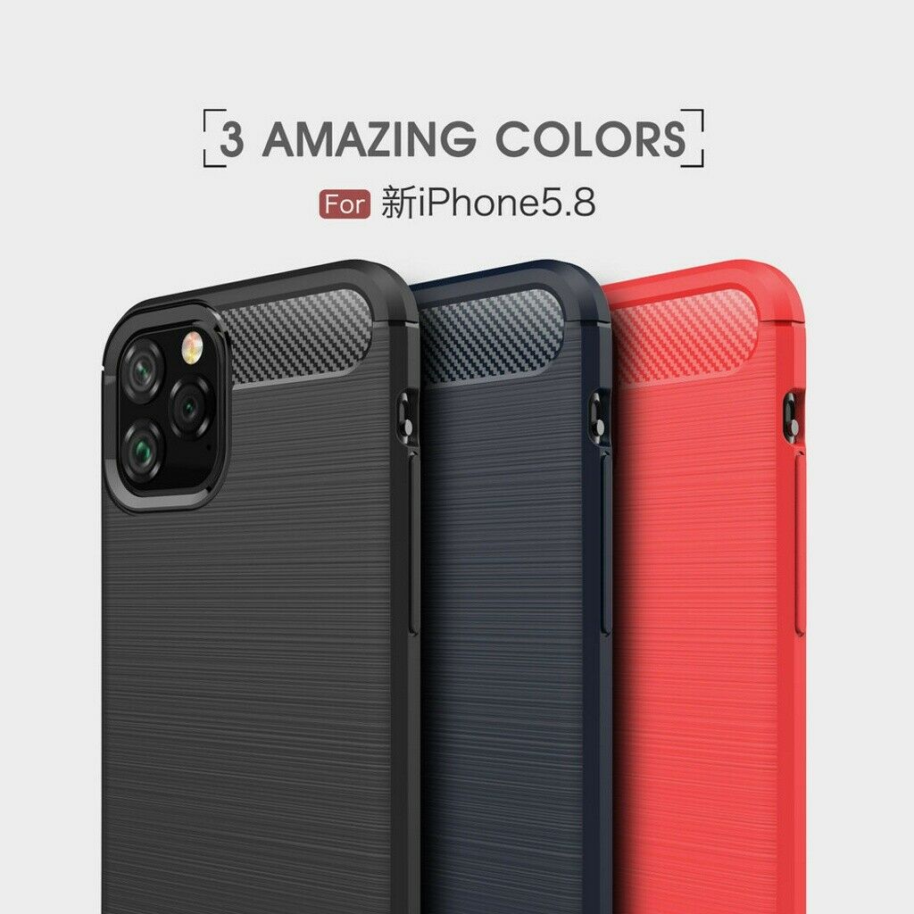 Carbon Fiber Case Shockproof Silicone Soft For iPhone - carolay.co
