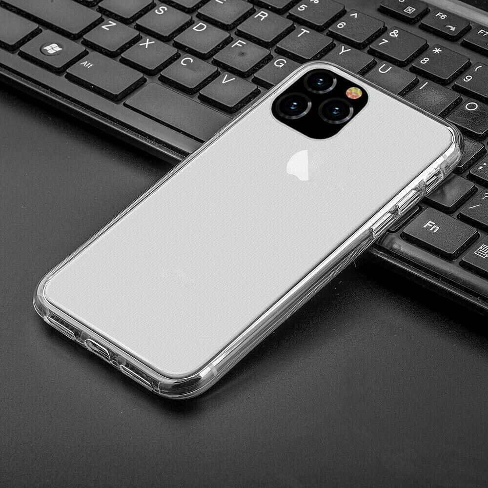 360° Full Rubber Protective Clear Soft Silicone Case For iPhone - carolay.co
