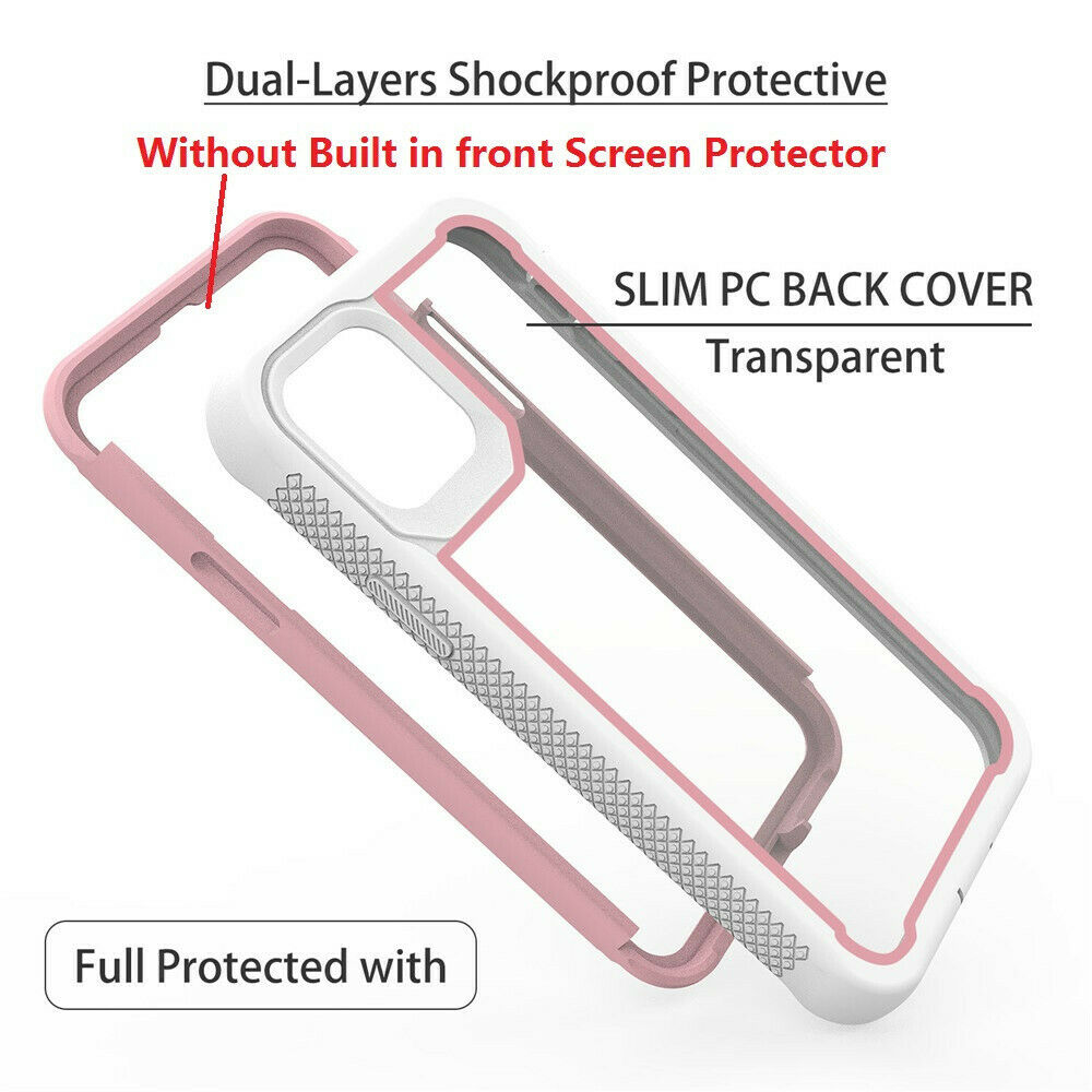 Rugged Armor Case Hybrid Clear Shockproof Cover For iPhone 11/pro/max - carolay.co