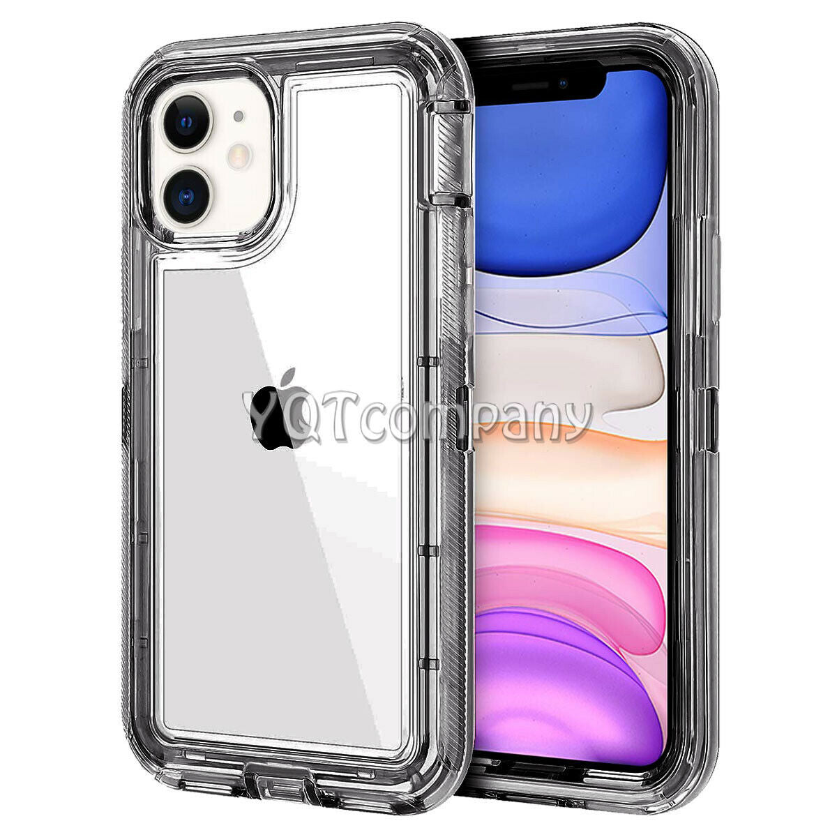 Clear Crystal Case Clip Belt Stand for iPhone - carolay.co