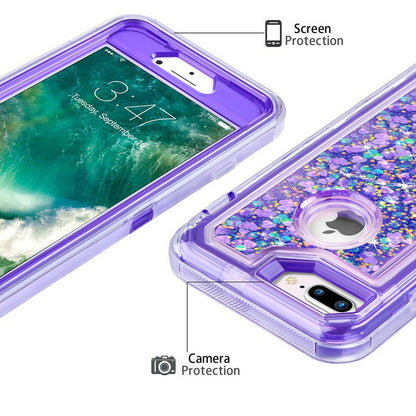 Glitter Liquid Case Cover For Apple iPhone 6/7/8 Plus/XR/XS MAX - carolay.co