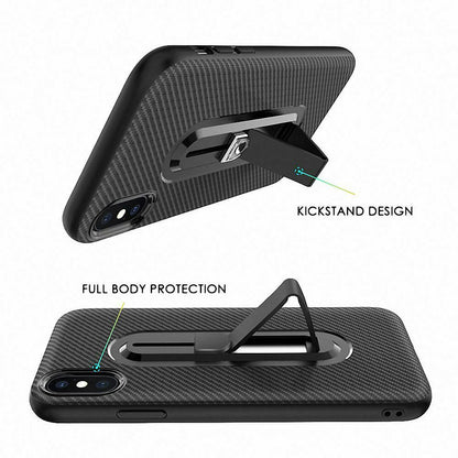 Armor Rugged Holder Stand Shockproof Back Case For iPhone - carolay.co