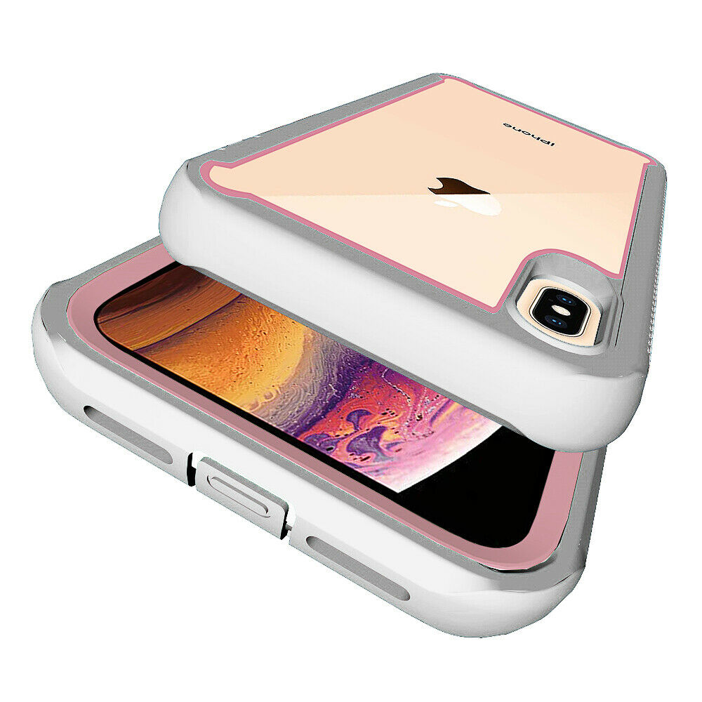 Hybrid Bumper Protective Case Armor Rubber Cover for iPhone - carolay.co