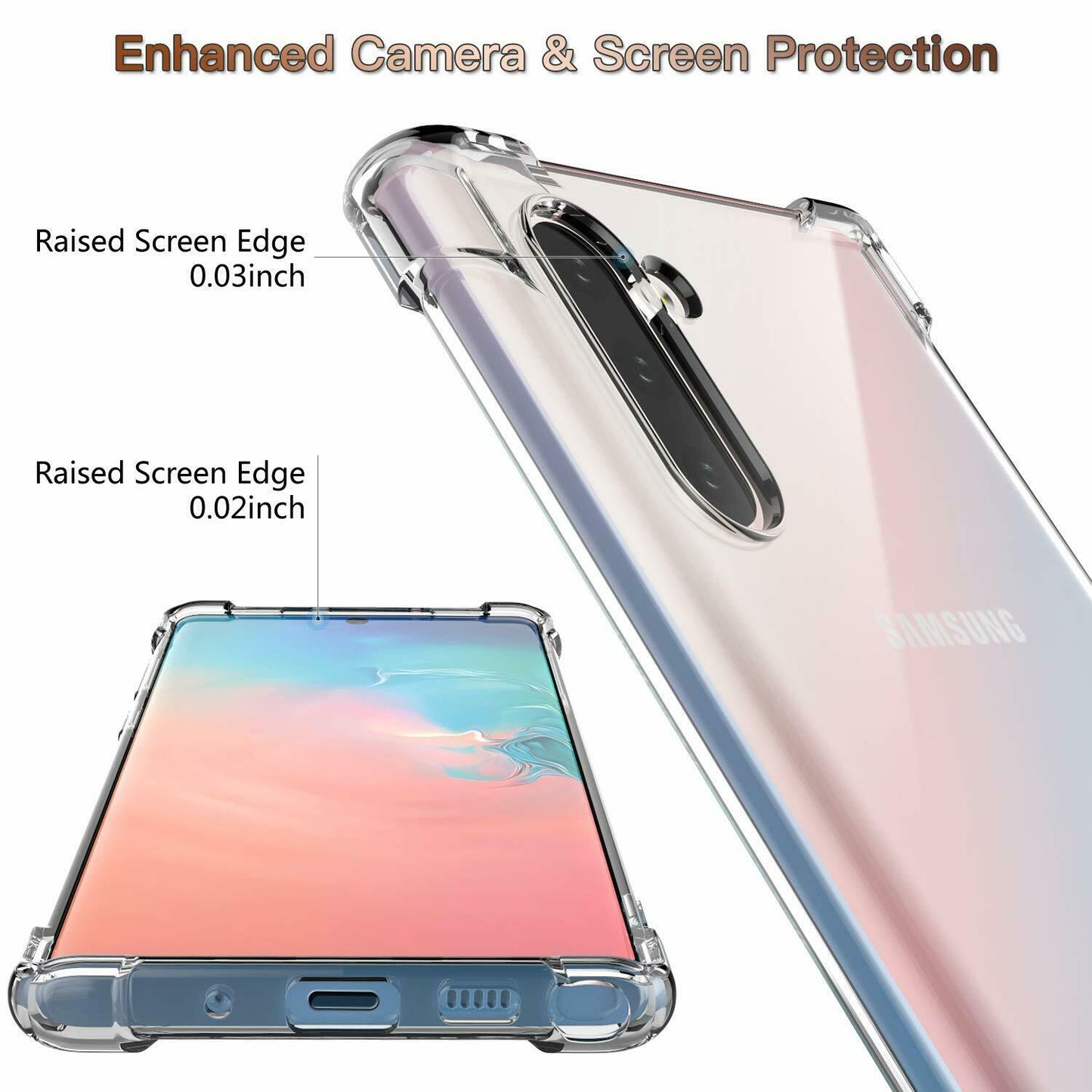 Hybrid Crystal Clear Phone Case Cover - carolay.co
