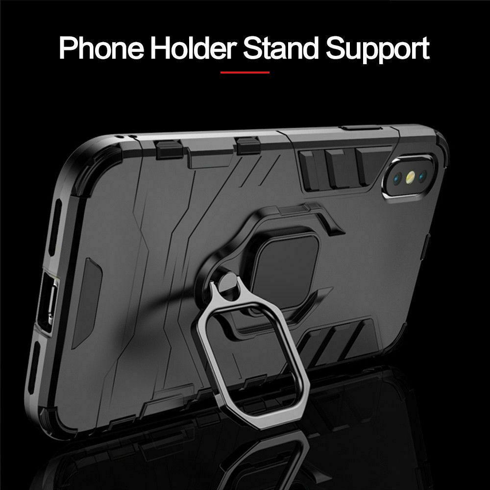 Hybrid Magnetic Stand Ring Holder Case For iPhone - carolay.co