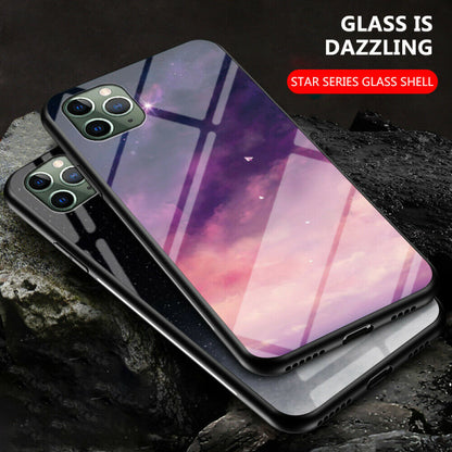 Pattern Tempered Glass Back Case For iPhone 11 - carolay.co