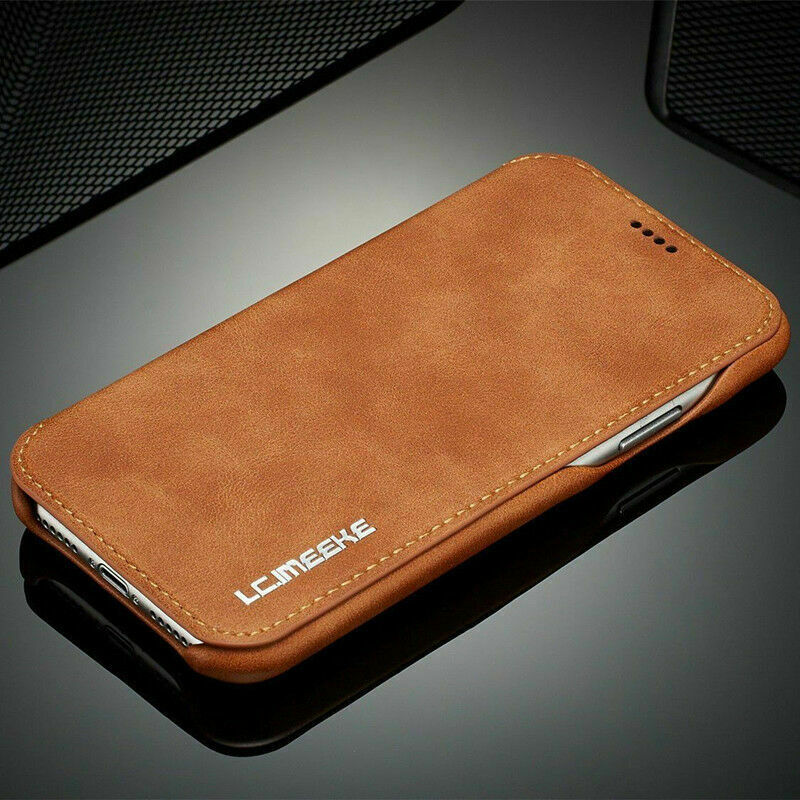 Luxury Leather Wallet Stand Slim Case For iPhone - carolay.co