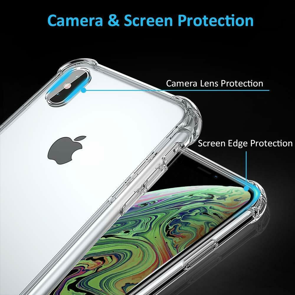 Case Silicone Gel Shockproof Protective Clear Cover For iPhone - carolay.co