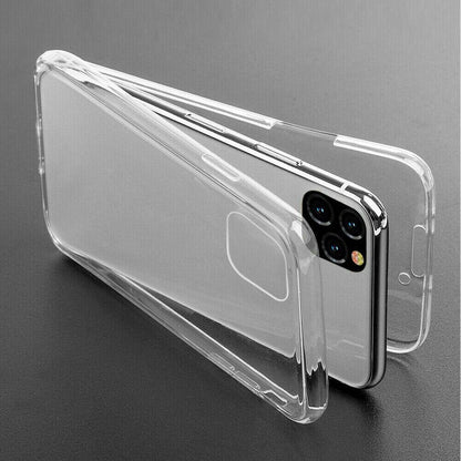 360° Full Rubber Protective Clear Soft Silicone Case For iPhone - carolay.co