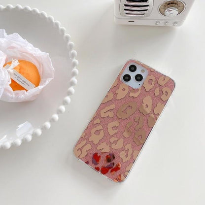 Case Luxury Leopard Soft Shockproof Back Cover For iPhone - carolay.co