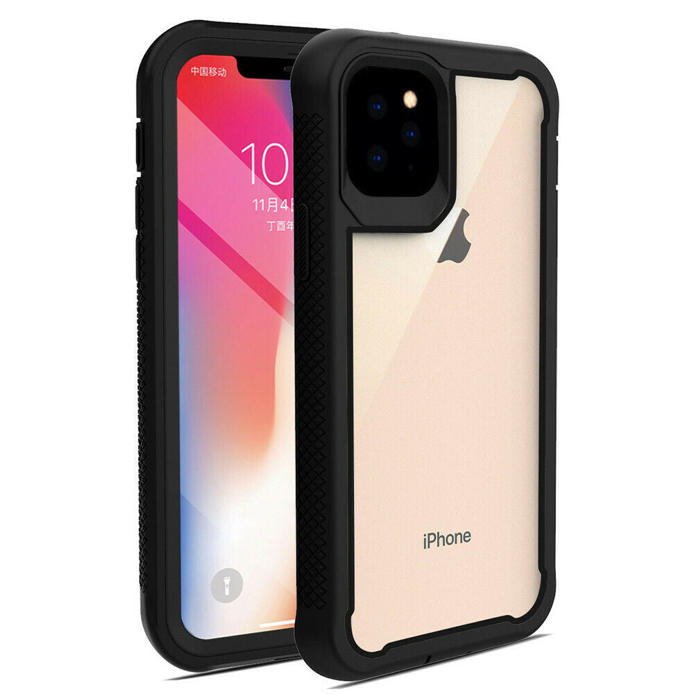 Rugged Armor Case Hybrid Clear Shockproof Cover For iPhone 11/pro/max - carolay.co