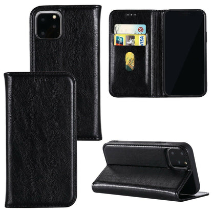 Premium Leather Wallet Card Stand Flip Case For iPhone - carolay.co