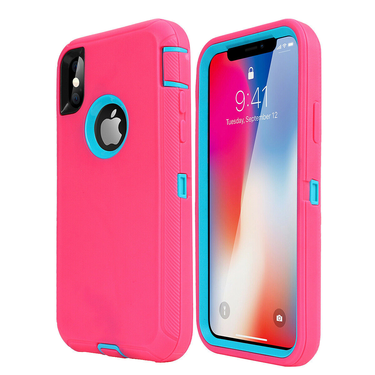 Case Protective Defender Shockproof Rubber Armor For iPhone - carolay.co