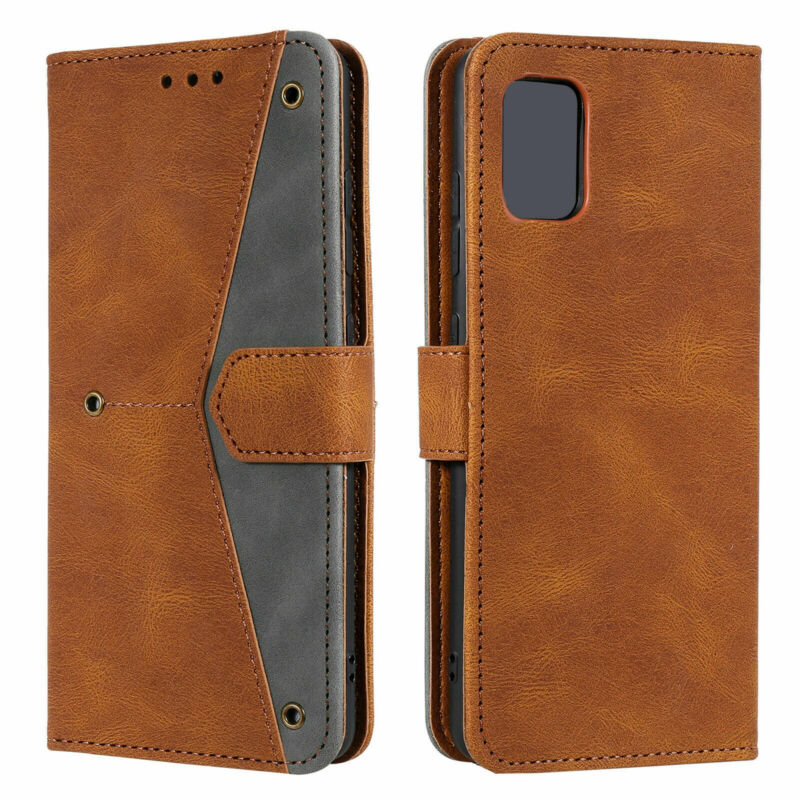 Leather Wallet Flip Case For Samsung