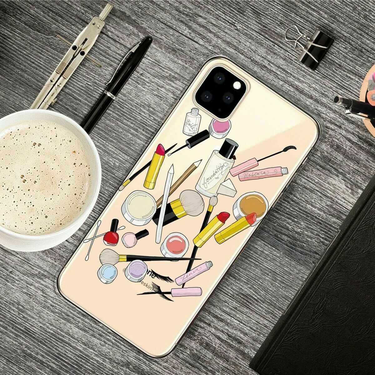 Slim Pattern Soft Rubber Silicone Clear Back Case For iPhone - carolay.co