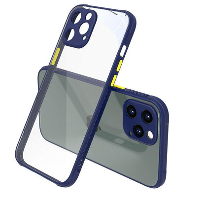 Shockproof Soft Silicone Clear Back Case For iPhone - carolay.co
