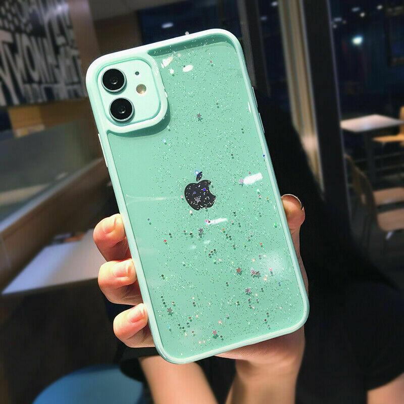 Star Glitter Clear Bling Case For iPhone - carolay.co
